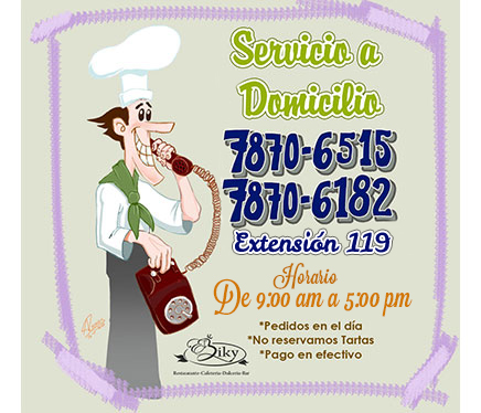 Servicio a Domicilio Información