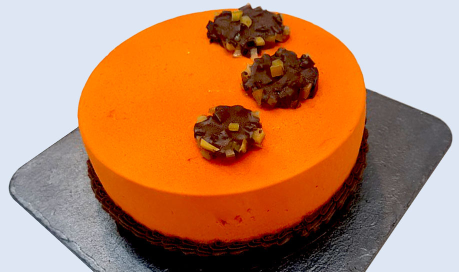 Tarta de Naranja y chocolate negro