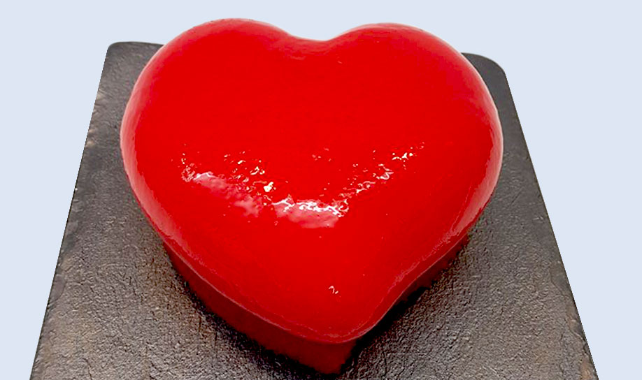 Mousse de cava y fresas